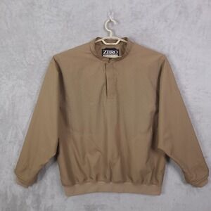 ZERO RESTRICTION Golf Outerwear Windbreaker Snap Triple Crown Walden Mens 2XL